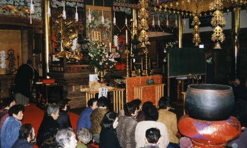妙成寺(みょうじょうじ)・涅槃会(ねはんえ)の写真