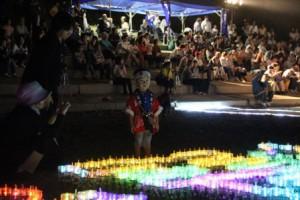 「千」の煌きの様子2