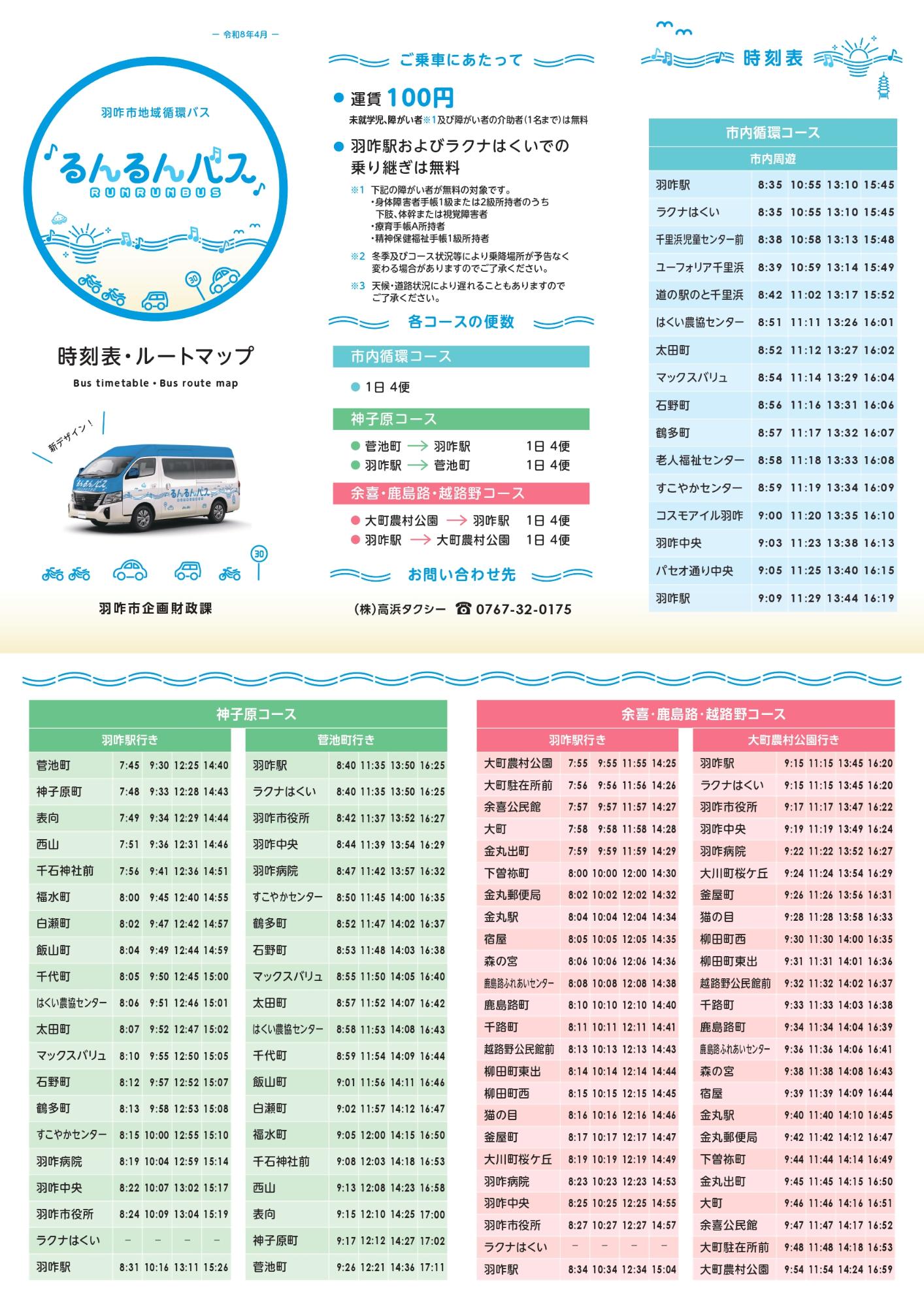 時刻表