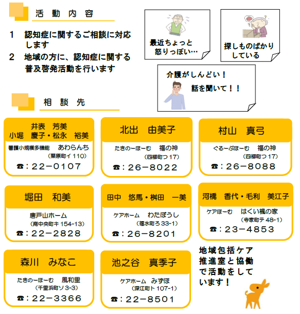 まちの認知症相談員