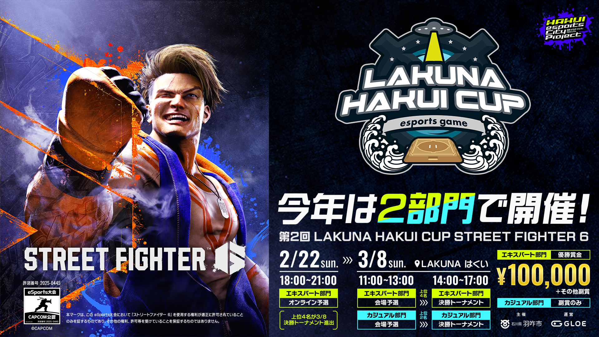 第2回 LAKUNA HAKUI CUP STREET FIGHTER 6