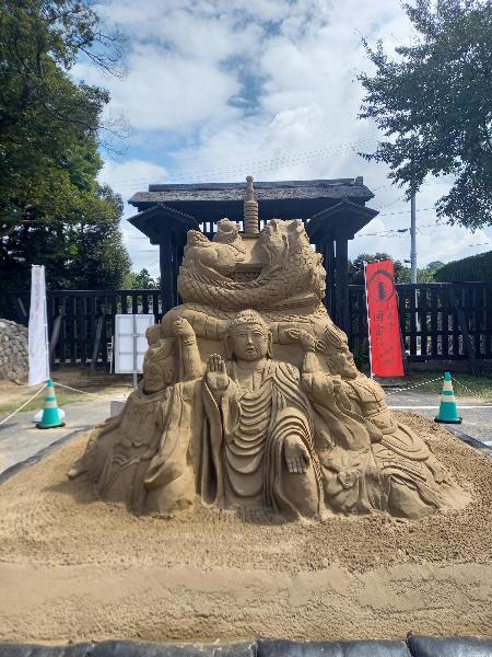 黒門裏砂像