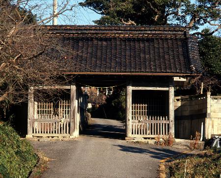 気多神社随身門