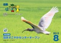 紙面イメージ（広報はくい 2013年(平成25年) 8月号）